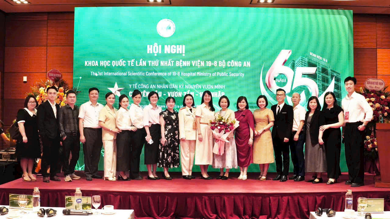 Bệnh viện 19-8 (Bộ Công an) tổ chức Hội nghị khoa học quốc tế lần thứ I với 25 phiên chuyên đề, cùng sự tham gia của gần 200 chuyên gia trong nước và quốc tế.